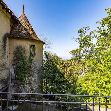A Castle Spirit Apartment In Chateau Du Chatelard Clarens ภายนอก รูปภาพ
